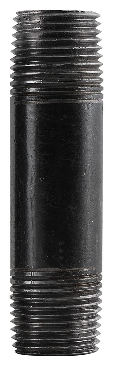 0.75 x 5.5 in. Black Steel Nipple