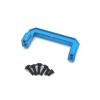 RC Car Accessories Compatible with WLtoys 12428 12423 12428 12429 1/12 RC Car Parts Aluminum Upgraded Steering Gear Fixed for Seat(Blue) view 2