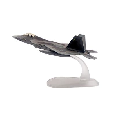 OQMAZO Die Cast Plane 1:100 for F22 Fighter Metal Alloy Die Cast Scale Airplane Model Collection Ornaments Display Finished Metal Airplane