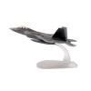 OQMAZO Die Cast Plane 1:100 for F22 Fighter Metal Alloy Die Cast Scale Airplane Model Collection Ornaments Display Finished Metal Airplane view 1