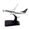 OQMAZO Die Cast Plane 1 400 for B737-800 Die Cast Alloy Scale Passenger Simulation Aircraft Model Collection Souvenir Display Finished Metal Airplane view 1