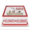 1/4 Sheet Breaking Cat News Birthday Edible Cake Topper Kit view 1