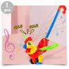 Garneck Rooster Walker Toy Stroller Toys for Boys and Girls Learning Cart Detachable Handle Push Cart for Toddlers Safe Random Color view 2