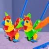 Garneck Rooster Walker Toy Stroller Toys for Boys and Girls Learning Cart Detachable Handle Push Cart for Toddlers Safe Random Color view 4