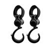 360 Degree Rotating Strollers Accessory Hanger Clip Hook Designing Easy Installation Without Tool Required for Parents view 1