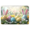 STAYTOP Happy Easter Eggs Waterproof Bed Pad 34"X52"Reusable Bed Underpads,Toddler Mattress Pads Incontinence Bed Pads for Adults, Kids or Pets view 1