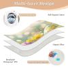 STAYTOP Happy Easter Eggs Waterproof Bed Pad 34"X52"Reusable Bed Underpads,Toddler Mattress Pads Incontinence Bed Pads for Adults, Kids or Pets view 3