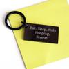 Hula Hooping Enthusiasts Rejoice! Eat. Sleep. Hula Hooping. Repeat. Keychain for Valentine's Unique Gifts from Friends to Family view 3