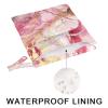 GzLeyigou 2 Set Pink Marble Texture Wet Dry Bags for Baby Cloth Diapers Reusable Storage Bag for Travel,Beach,Pool,Daycare,Stroller,Gym,Laundry,Dirty Clothes,Swimsuits & Wet Clothes, Wet Bag view 3
