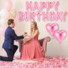 Charnoel Pink Happy Birthday Balloons Decorations for Women Men Party Decor view 2