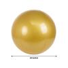 2 Gold 24" Round Vinyl Balls XL Inflatable Beach Balloons Spheres for Pool Party Events Receptions Home Dining Backyard Patio Decorations view 3