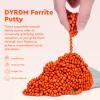 DYRDM 500+ Original Ferrite Putty Orange, Sensory Stones, Adult Fidget Stress Relief Desk & Office Item, Ferrite Stones Stocking Stuffers Gifts view 2