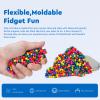 DYRDM 300+ Original Ferrite Putty Multicolr, Sensory Stones, Adult Fidget Stress Relief Desk & Office Item, Ferrite Stones Stocking Stuffers Gifts view 3