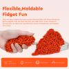 DYRDM 1000+ Original Ferrite Putty Orange, Sensory Stones, Adult Fidget Stress Relief Desk & Office Item, Ferrite Stones Stocking Stuffers Gifts view 3