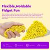 DYRDM 1000+ Original Ferrite Putty Yellow, Sensory Stones, Adult Fidget Stress Relief Desk & Office Item, Ferrite Stones Stocking Stuffers Gifts view 3