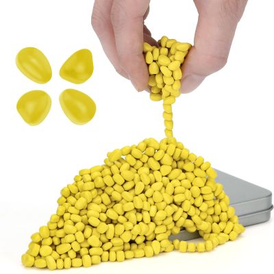 DYRDM 500+ Original Ferrite Putty Yellow, Sensory Stones, Adult Fidget Stress Relief Desk & Office Item, Ferrite Stones Stocking Stuffers Gifts
