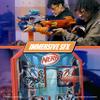 Nerf Bot Arena Clash Electronic Target Game Interactive Foam Dart Blaster Game with Sound FX, Score Display & 4 Modes view 4