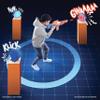NERF 360 Battlezone Audio Target Game Immersive 360 Foam Dart Blaster Challenge with LED Targets & Sound FX 4 Game Modes view 3