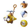 JunZheHub Push Cart for Learning and Walking Activities for Kids, Yellow view 4