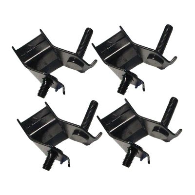 DECOMELODY 4pcs Generator Motor Mounts Rubber Isolation Vibration Absorbing Feet for Generators