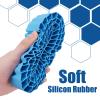 for 132-134mm (5.25" OD) 2.2" Tires 4PCS Rubber Insert Foam RC Car Parts(Blue) view 4
