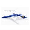 OQMAZO Die Cast Plane 1 200 for B727-100 Passenger Static Die Cast Alloy Metal Finished Simulation Aircraft Model Collection Finished Metal Airplane view 3