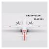 OQMAZO Die Cast Plane 1 200 for Atr72-500 Metal Die Cast Alloy Simulation Scale Aircraft Model Finished Ornaments Adult Gifts Finished Metal Airplane view 4
