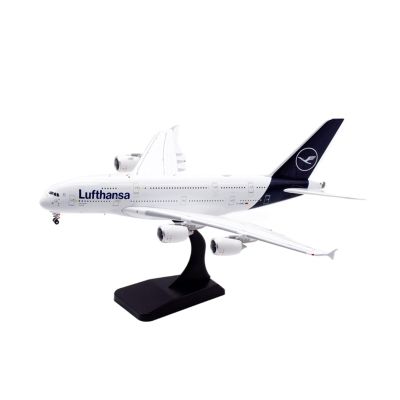 OQMAZO Die Cast Plane 1 400 for A380 Metal Simulation Scale Alloy Aircraft Model Die-cast Craft Decoration Collection Finished Metal Airplane