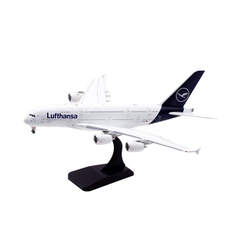 OQMAZO Die Cast Plane 1 400 for A380 Metal Simulation Scale Alloy Aircraft Model Die-cast Craft Decoration Collection Finished Metal Airplane