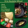 NYUUNYCOOR 5 in 1 Casino Game Pro Set: 125 Pro Poker Chip, Blackjack+Roulette Wheel+Craps+Texas Holdem+Poker Gaming Kit with Table Game Mat+Playing Card+Dice+Casino Accessory for Party view 4