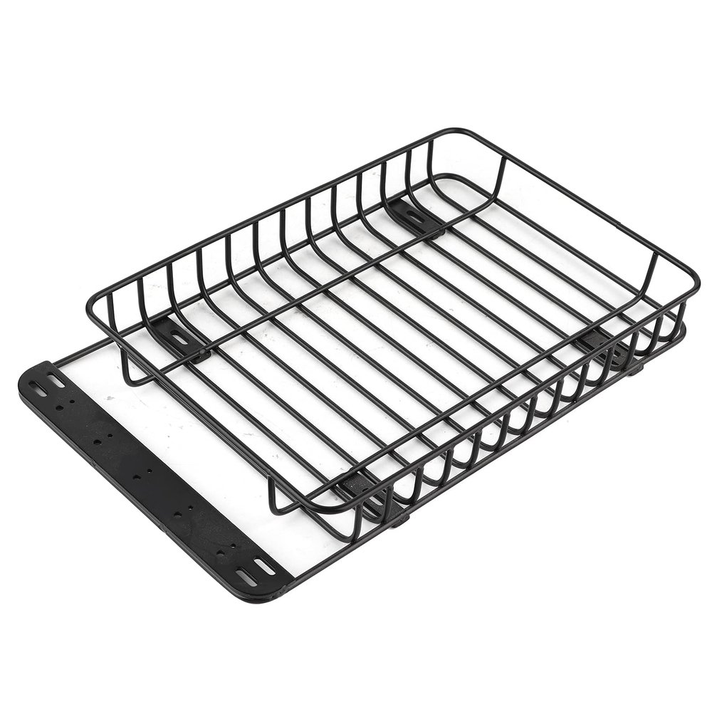 1 10 RC Car Metal Roof Rack Compatible with Axial SCX10 III Enhances Realism and Functionality for Crawler Cars