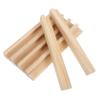 Gogogmee 6pcs Wooden Domino Tile Holders Multi-Function Stands for Games Crafts Durable Display Racks for Letter Tiles and Domino Accessories for Home Travel view 1