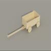 Wooden Wagon Cart Plans DIY Kids Toddler Traditional Ride On Pull Cart Outdoor view 2