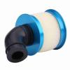 1 10 RC Car Air Filter Sponge Open Aluminium Alloy for HSP 94122 188 Enhances Engine Performance and Filters Impurities (Blue) view 2