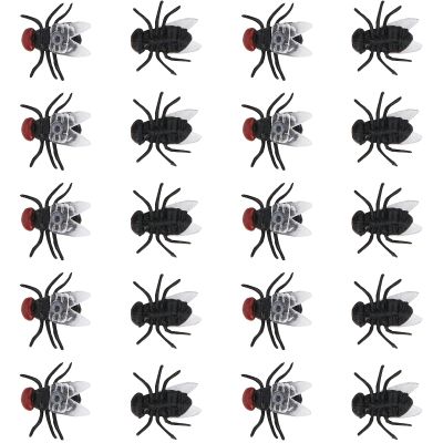 20pcs Plastic Toy Halloween Party Joke Model Toy Accessory Set Lifelike, 20pcs Plastic Toy Set, Fun Model for Halloween Party, with Clear Texture, Suitable for Scare Pranks