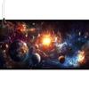 Abstract Paint by Numbers for Adults, Planet Paint by Number Acrylic with 3 Brushes, DIY Painting by Numbers for Kits, DIY Canvas Oil Painting Kit for Home Wall Decor Gift (NO Frame 30x90cm V-341 view 2