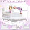 14FT White Bounce House, 100% PVC Outdoor Inflatable Castle for Kids - Fun Bouncy Castle, Easy to Set up Jumpy House with Slide and Ball Pit for Holidays, Yard Decorations, and Parties view 2