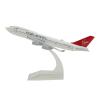 OQMAZO Die Cast Plane 1 400 for Boeing 747 Fighter Static Die Cast Alloy Scale Passenger Simulation Aircraft Model Collection Display Finished Metal Airplane view 1