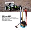 Alomejor Bidirectional Brushed ESC 320A Dual Way with Fan 3A 5V Multiple Integrated Design Throttle Stroke Calibration for RC Boat (1 to 1) view 2