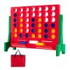 KOTEK 1.6 FT Tall Giant 4 in A Row, Jumbo 4-to-Score Game with Carrying Bag & 42 Coins, Quick Release Slider, Indoor Outdoor Family Board Game for Kids Adults, Freestanding/Wall-Mounted (Green) view 1