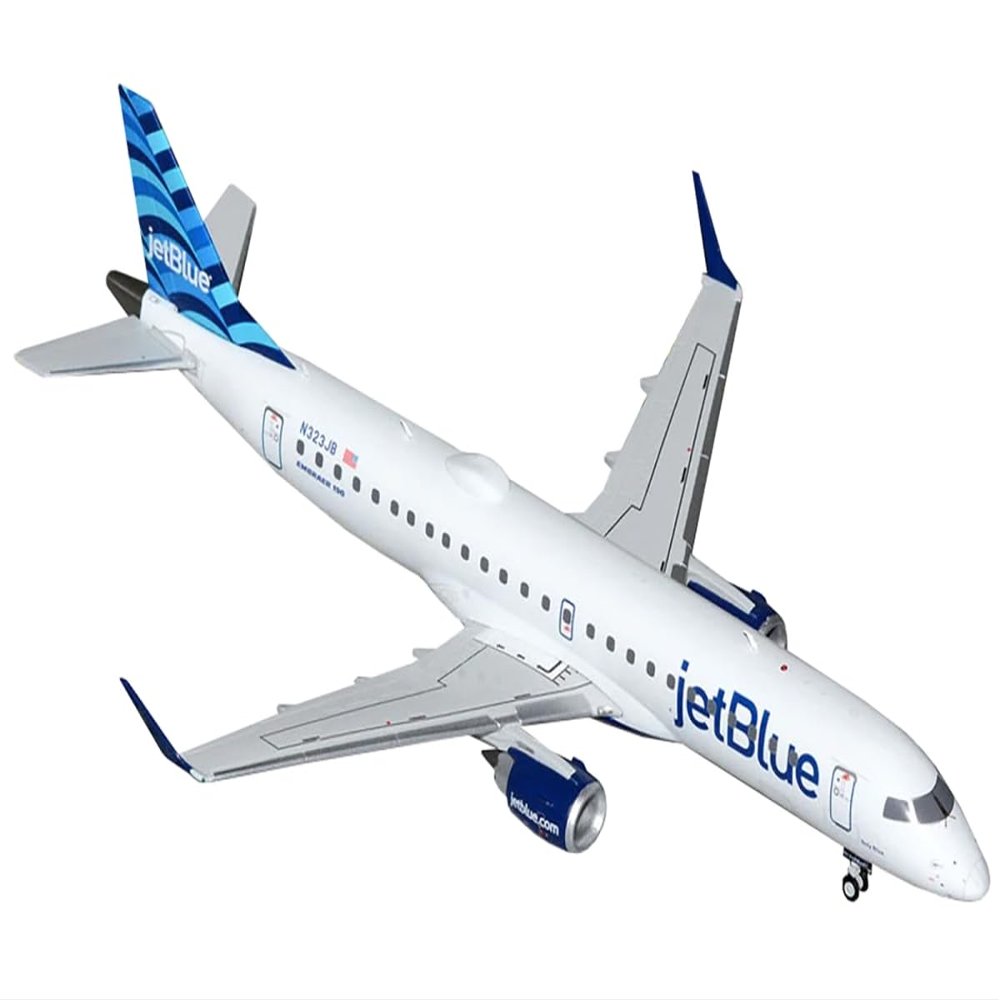 GeminiJets G2JBU1335 jetBlue Embraer E190 N323JB; Scale 1:200