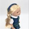 14.5 inch Doll Outfit-School Plaid Jumper include Blouse and Matching Headband/Add on Option: Sock and Shoe (Doll is not included) (Jumper,White Sock,Matte Shoe, Plaid 96) view 4