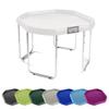MEKA Large 38"x38" Tuff Tray Set White, Activity Sensory Tray Plus Stand Children, Outdoor Play Sand and Water Table for Toddlers and Kids, Toy Boys Girls view 1