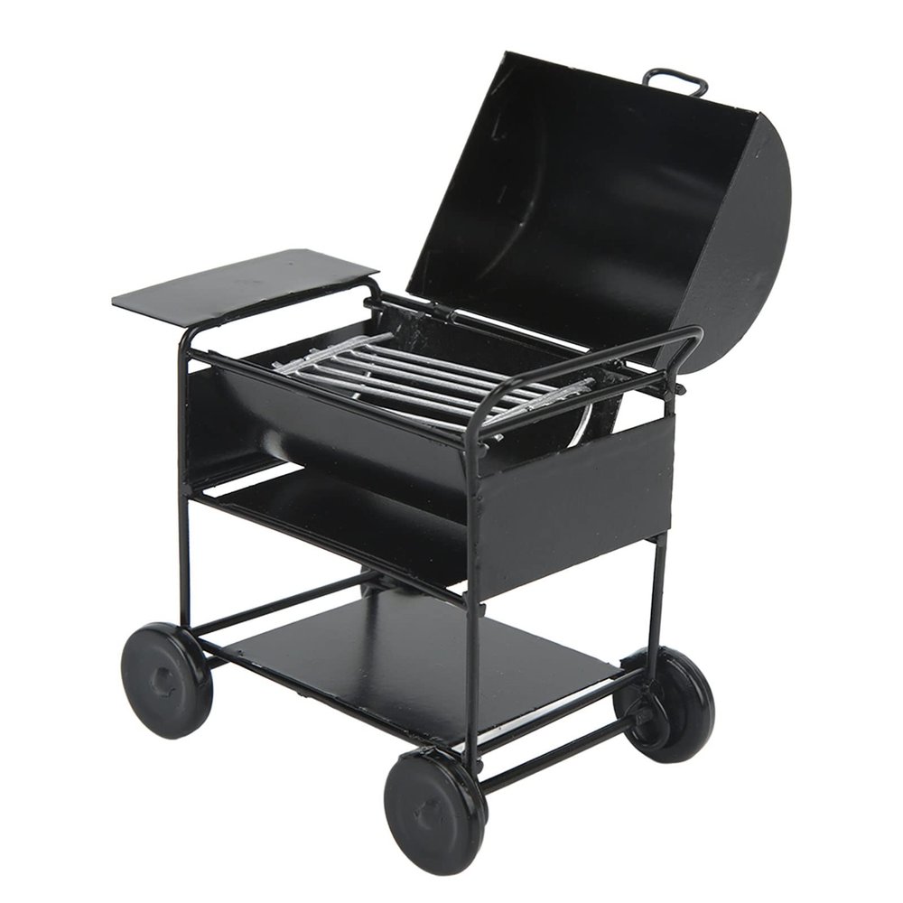 1 12 Scale Mini Dollhouse BBQ Grill and Oven for RC Car Decoration Enhancing Realism and Fun in Miniature Settings