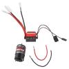 550 Brushed Motor with 360A ESC to 1 10 RC Car 12t, providing simple calibration and high performance control (29T) view 1