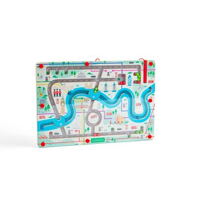 Bigjigs Toys London Maze Puzzle - Magnetic Maze for Toddlers & Children, Wooden Puzzles, Educational Montessori Toy, Children's Games, Learning Resources, Sustainably Made Gifts, from 3