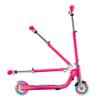 Globber Flow Foldable Junior Lights Scooter - Fuchsia view 4