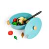 Bigjigs Toys 17 Piece Wooden Casserole Dishes for Kids, Role Play and Kitchen Accessories for Kids, 18+ Months view 2