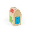 Bigjigs Toys House with Locks & Catches - Wooden Cube for Toddlers and Kids, Educational and Eco-Friendly, Early Learning Montessori Gifts, Made Sustainably, Age 3+ Years Old view 4