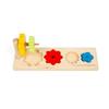 Bigjigs Toys Flower Sorter - Wooden Sorting and Stacking Toy, Educational and Eco-Friendly, Early Learning Activity Montessori Gifts for Babies Toddlers, Made view 4